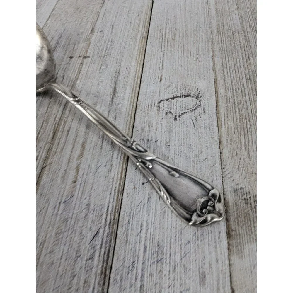 Reed & Barton Modern Art Silverplate 1904 Casserole Berry Spoon 8 3/4